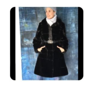 FINAL SALE💥🤑Made in Paris razor laser mink coat.